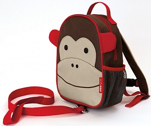 Рюкзак детский с поводком – Обезьяна (Skip Hop, SH 212203veg)